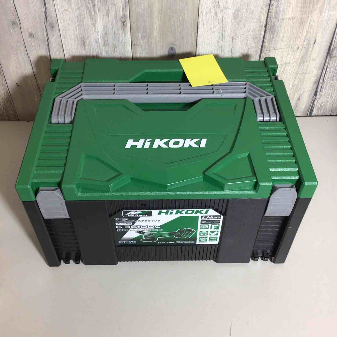 ★ハイコーキ(HIKOKI ※旧:日立工機) 100mmコードレスディスクグラインダ G3610DC(2XPZ)【戸田店】