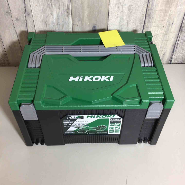 ★ハイコーキ(HIKOKI ※旧:日立工機) 100mmコードレスディスクグラインダ G3610DC(2XPZ)【戸田店】