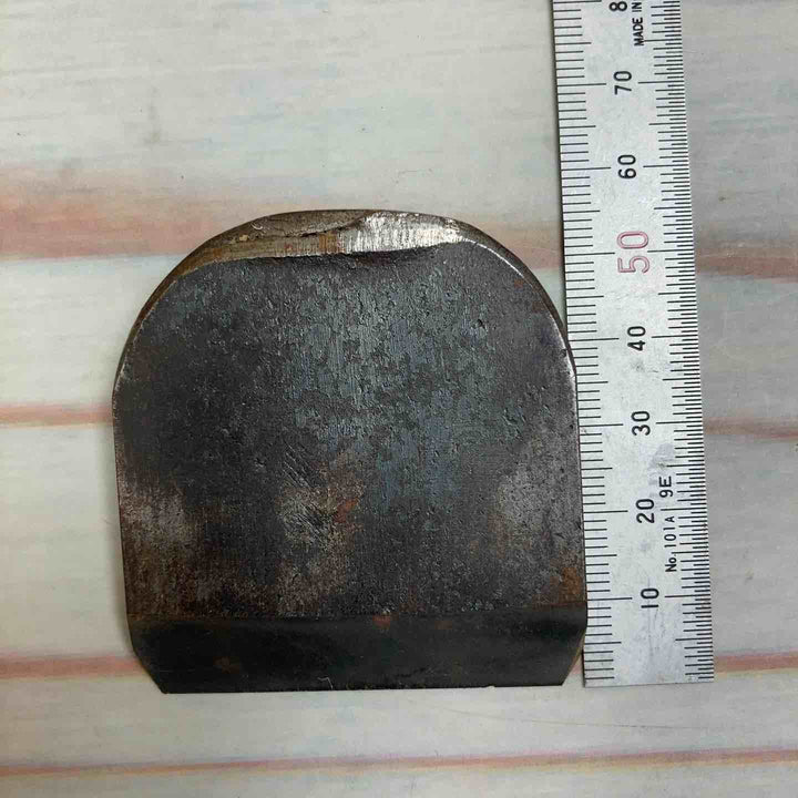 【中古品】 鉋 おそらく千代鶴貞秀作 銘：古城の梅 【かなり短い】 【川崎店】