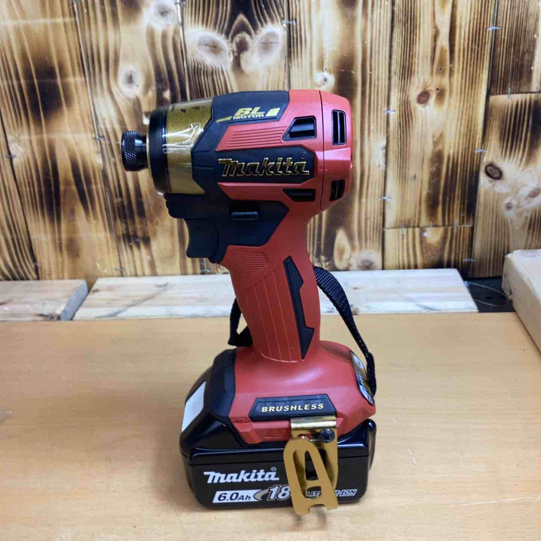 ★マキタ(makita) コードレスインパクトドライバー TD173DGXPR LXT20周年記念限定カラー プレミアムレッド【越谷店】