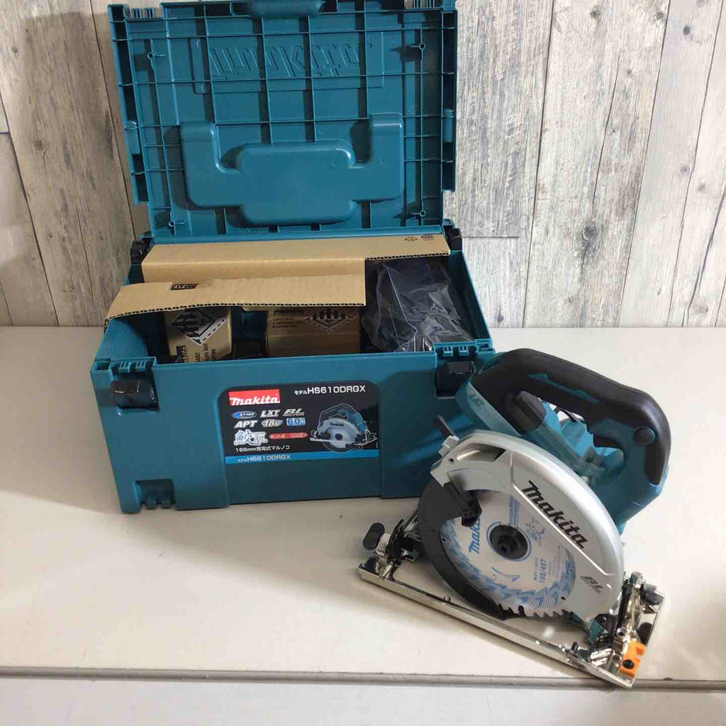 ☆マキタ(makita) コードレス丸のこ HS610DRGX バッテリー＆充電器付き 