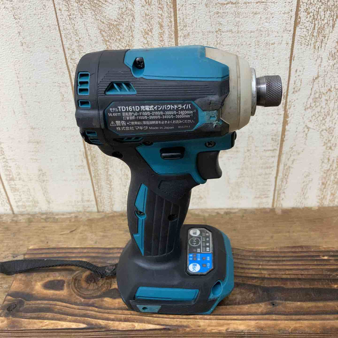 【中古品】マキタ 充電式インパクトドライバー TD161DRFX 14V フルセット【柏店】