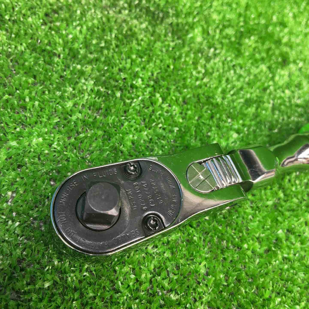 スナップオン(Snap-on) 3/8sq ロック付きフレックスラチェットハンドル FHX80B【藤沢店】