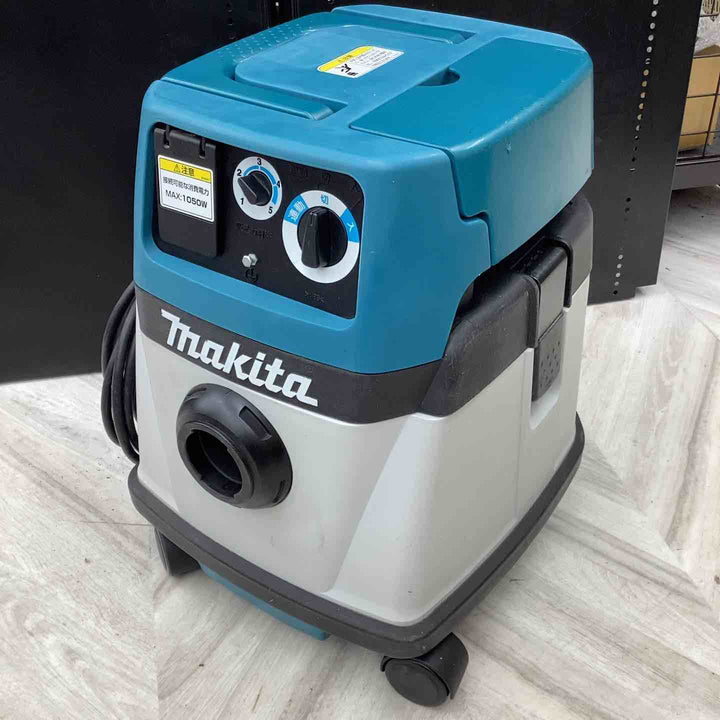 マキタ(makita) 集じん機 乾湿両用 474(P)業務用 大風量 粉塵 木くず 砂 液体 長時間 木くず 金属粉 有害 粉塵 チリ【越谷店】