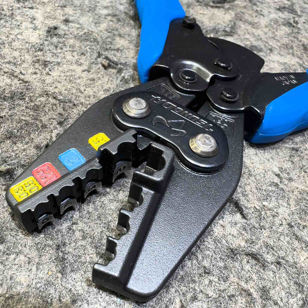 【中古美品】 ツノダ 手動圧着工具 まとめ 4点 電工 施設 電気 【桶川店】