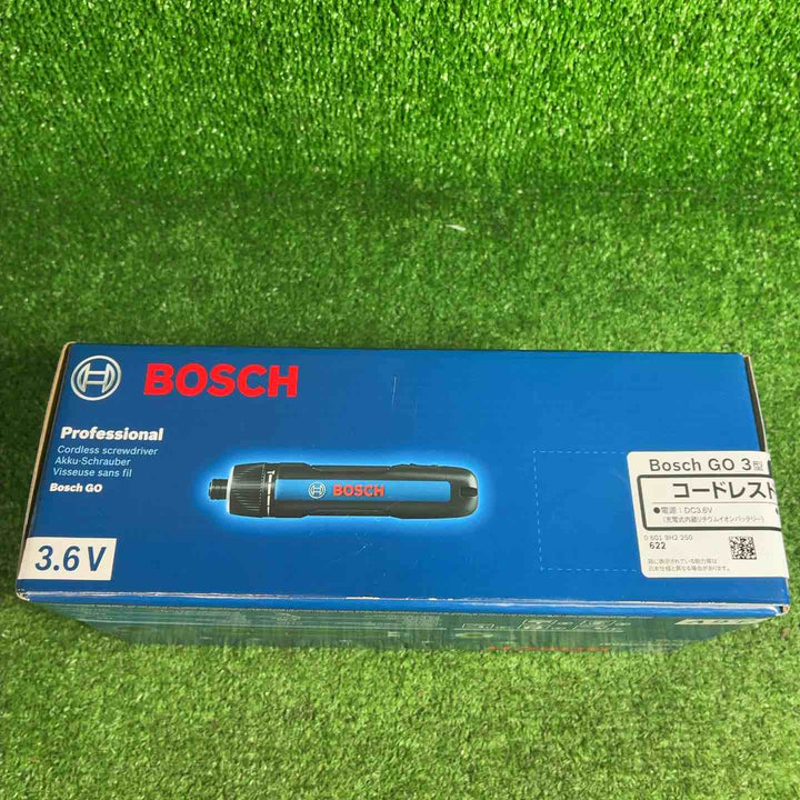 BOSCH GO 3.6Vコードレスドライバー【藤沢店】