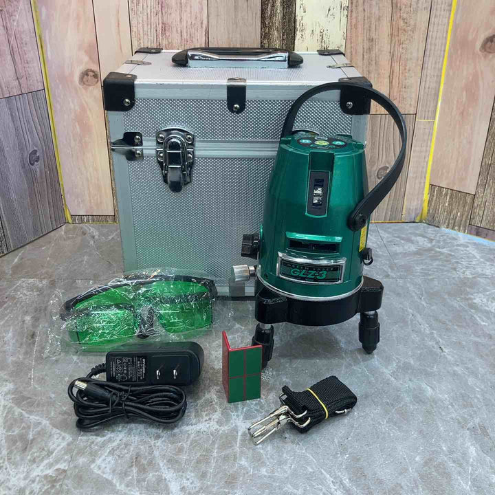 ◇山真製鋸(YAMASHIN) グリーンレーザー墨出し器 【本体のみ】 GLZ-3 縦・横【八潮店】