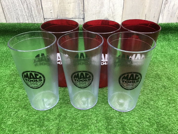 MACTOOLSマックツール　スタッキングタンブラー　16oz.　赤・クリア　6個組【富山店】●BR