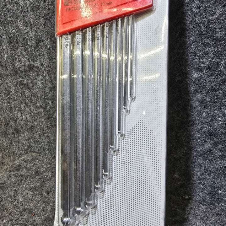 【美品】PB SWISS TOOLS ショートヘッド ロングボール六角レンチセット 2212LH-10CN【桶川店】