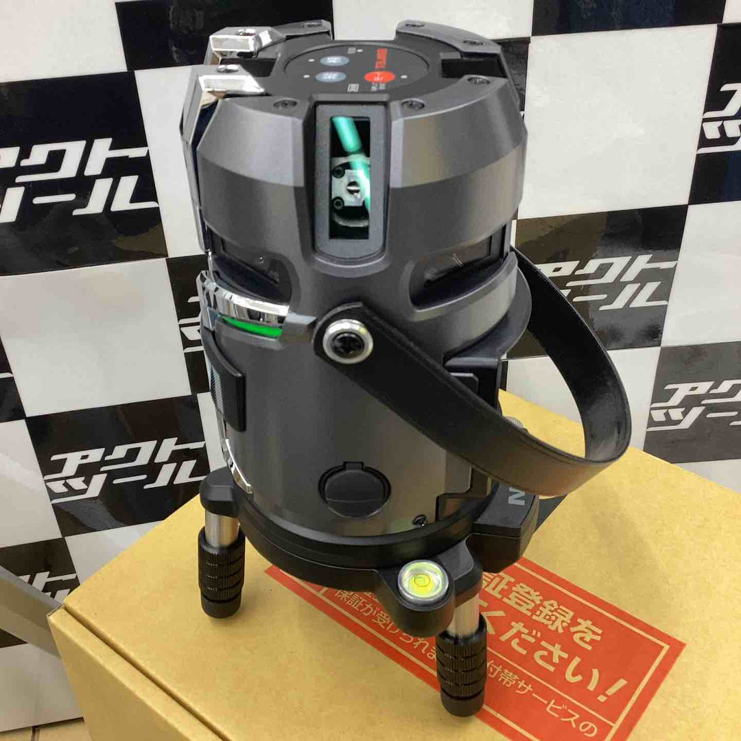タジマ(Tajima) レーザー墨出し器 ZEROG2LSN-KJCSET Bluetooth リモコン グリーンレーザー 矩十字 横全周 【越谷店】