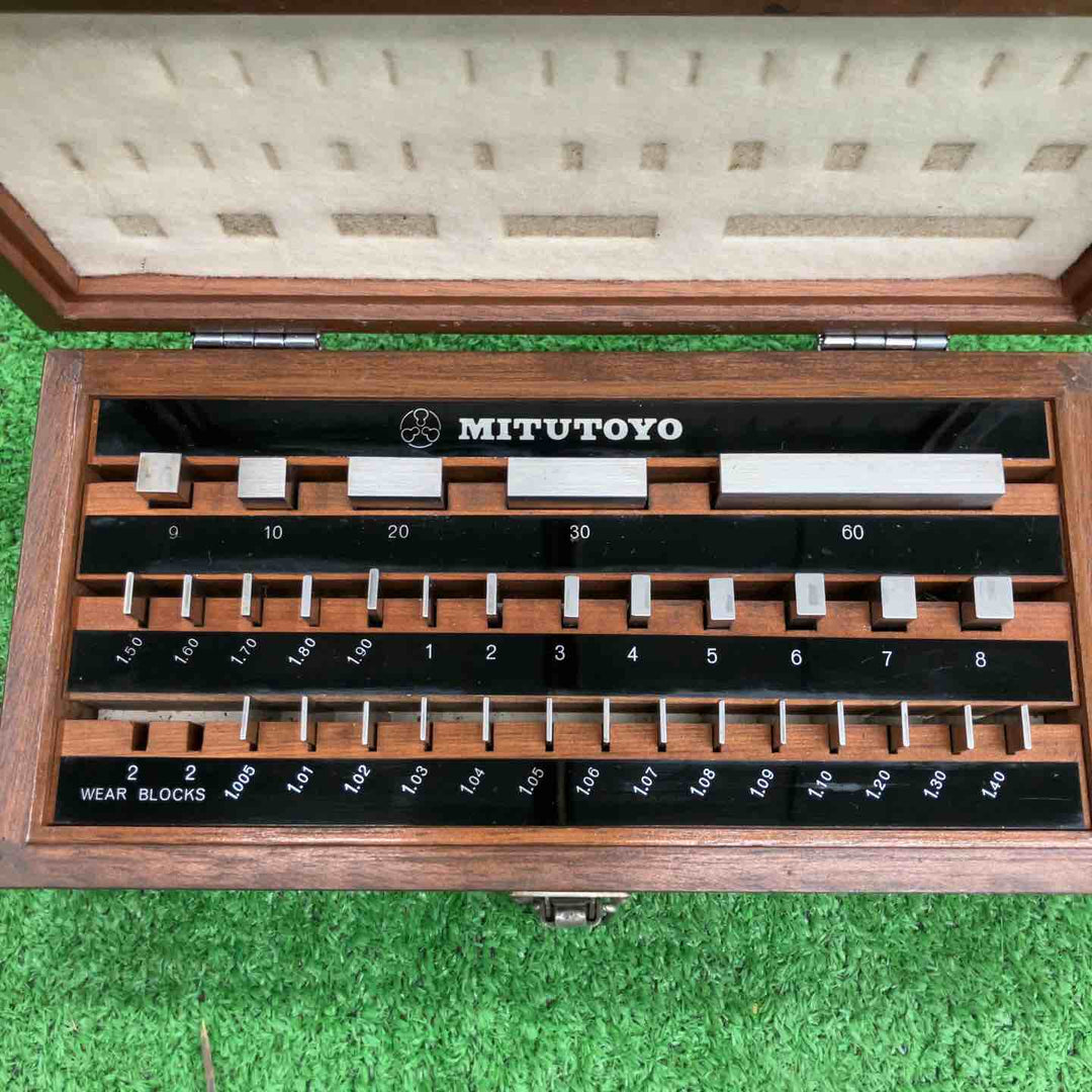 【中古品】 ミツトヨ/MITUTOYO ゲージブロックセット・BM1-32B 516-967【桶川店】