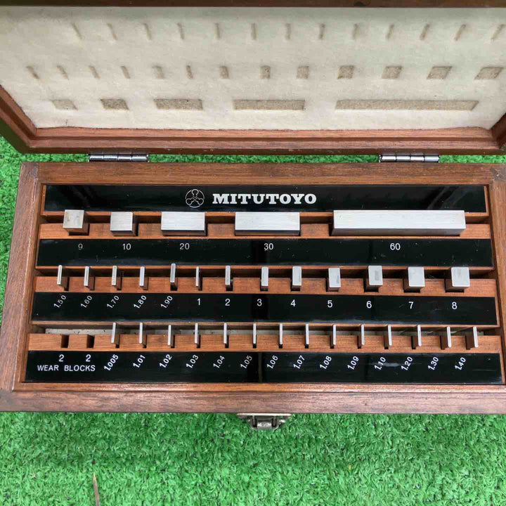 【中古品】 ミツトヨ/MITUTOYO ゲージブロックセット・BM1-32B 516-967【桶川店】