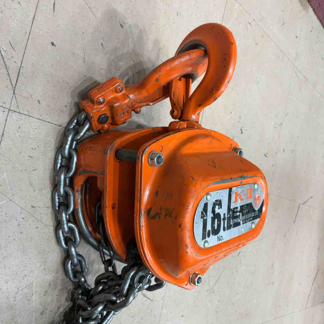 ◇象印 チェーンブロック K-2 1.6t K-01625【草加店】