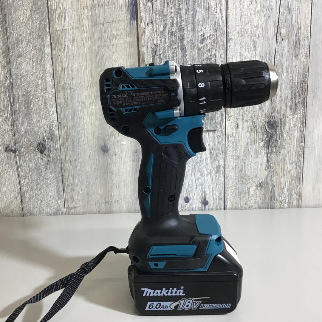 【未使用品】★即決価格 マキタ makita 18V コードレス振動ドリルドライバー HP487DRGX【戸田店】