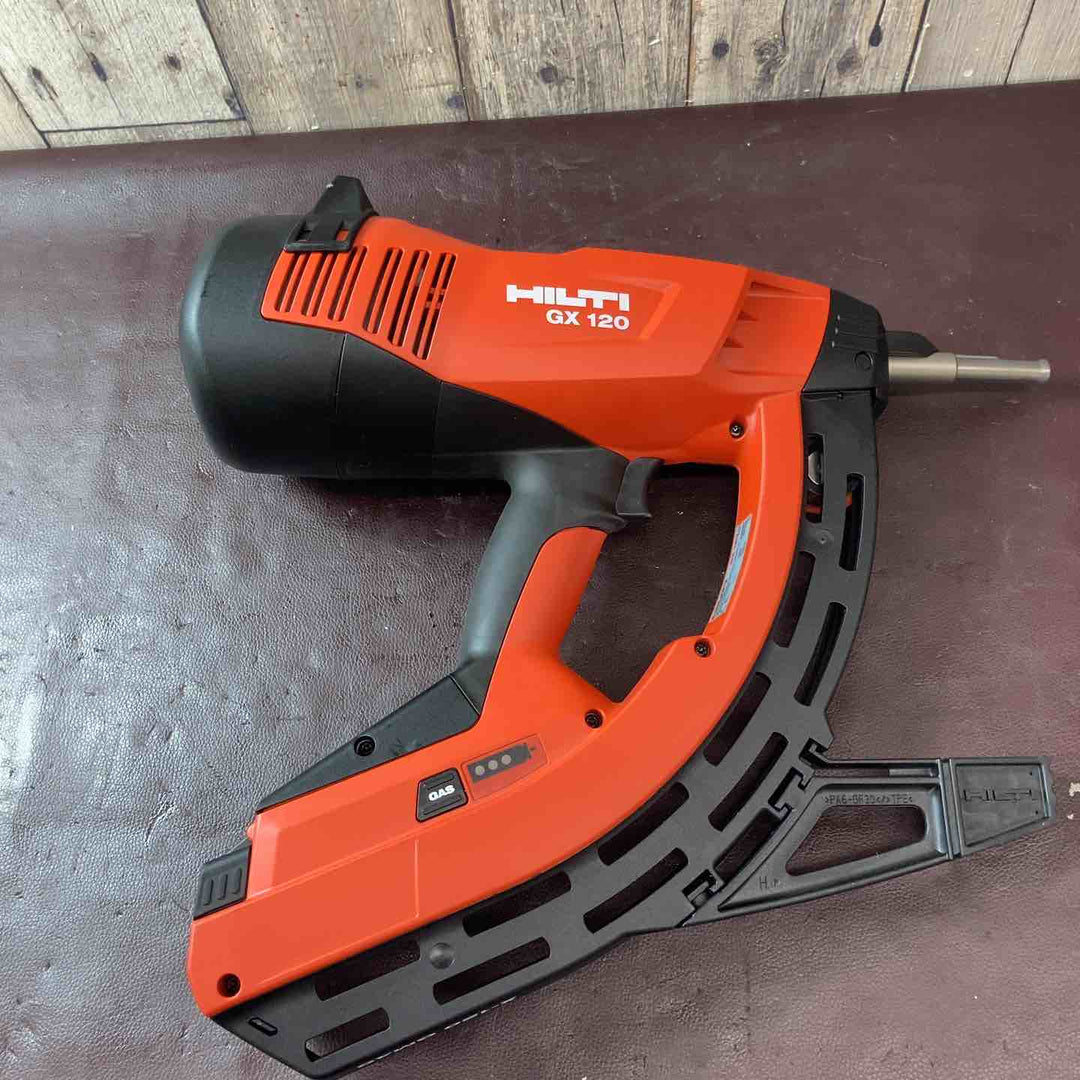【中古美品】ヒルティ(HILTI) ガス式鋲打機 GX120 テスト用ガス付属【東大和店】