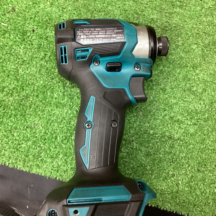 マキタ(makita) コードレスインパクトドライバー TD173DRGX 最大締付けトルク 180N・m 18V5.0Ah 一個付き【川越店】