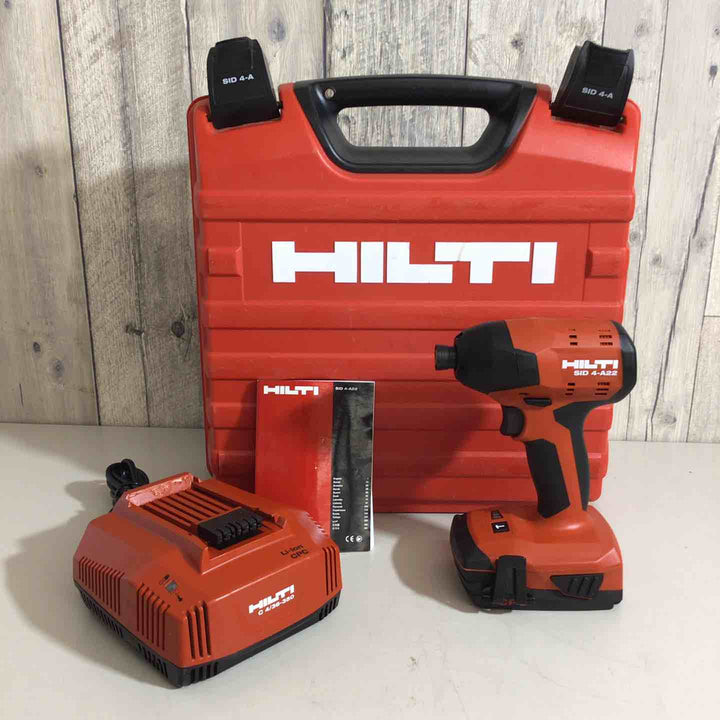 ★ヒルティ(Hilti) コードレスインパクトドライバ SID 4-A22【戸田店】