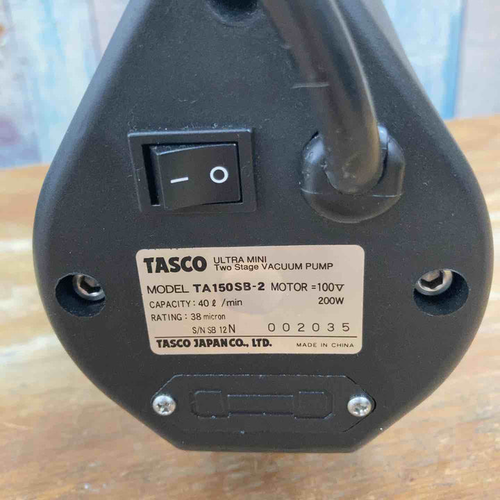 ◇タスコ(TASCO) 真空ポンプ TA150SB-2【柏店】