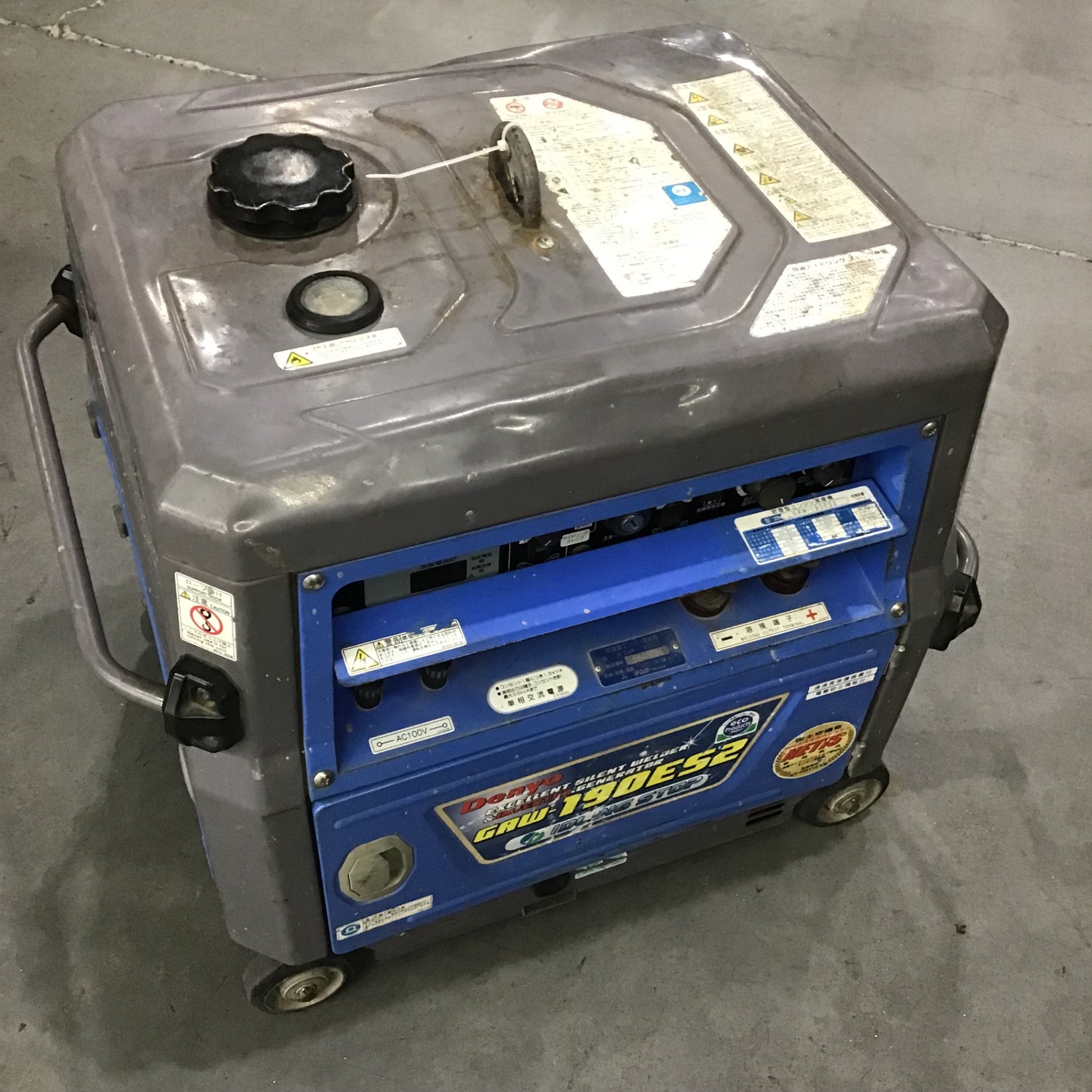 GAW-190ES2 デンヨー 溶接機 ガソリン DENYO ☆1000円スタート売切り