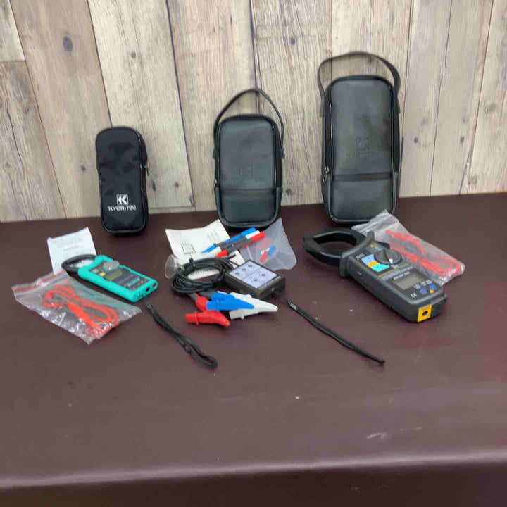 【中古品】 KYOURITSU(共立 キョーリツ) まとめ クランプメーター 検相器 AC/DCクランプメーター デジタル 検査 検知 【東大和店】