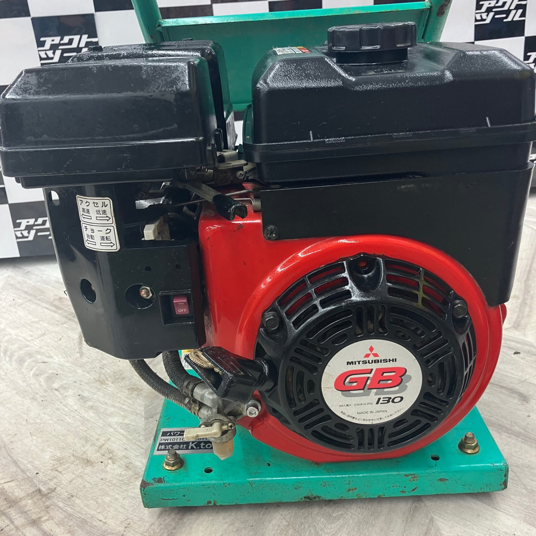 【店頭受取り限定】◇K TOOL エンジン高圧洗浄機 PW1011GN【越谷店】