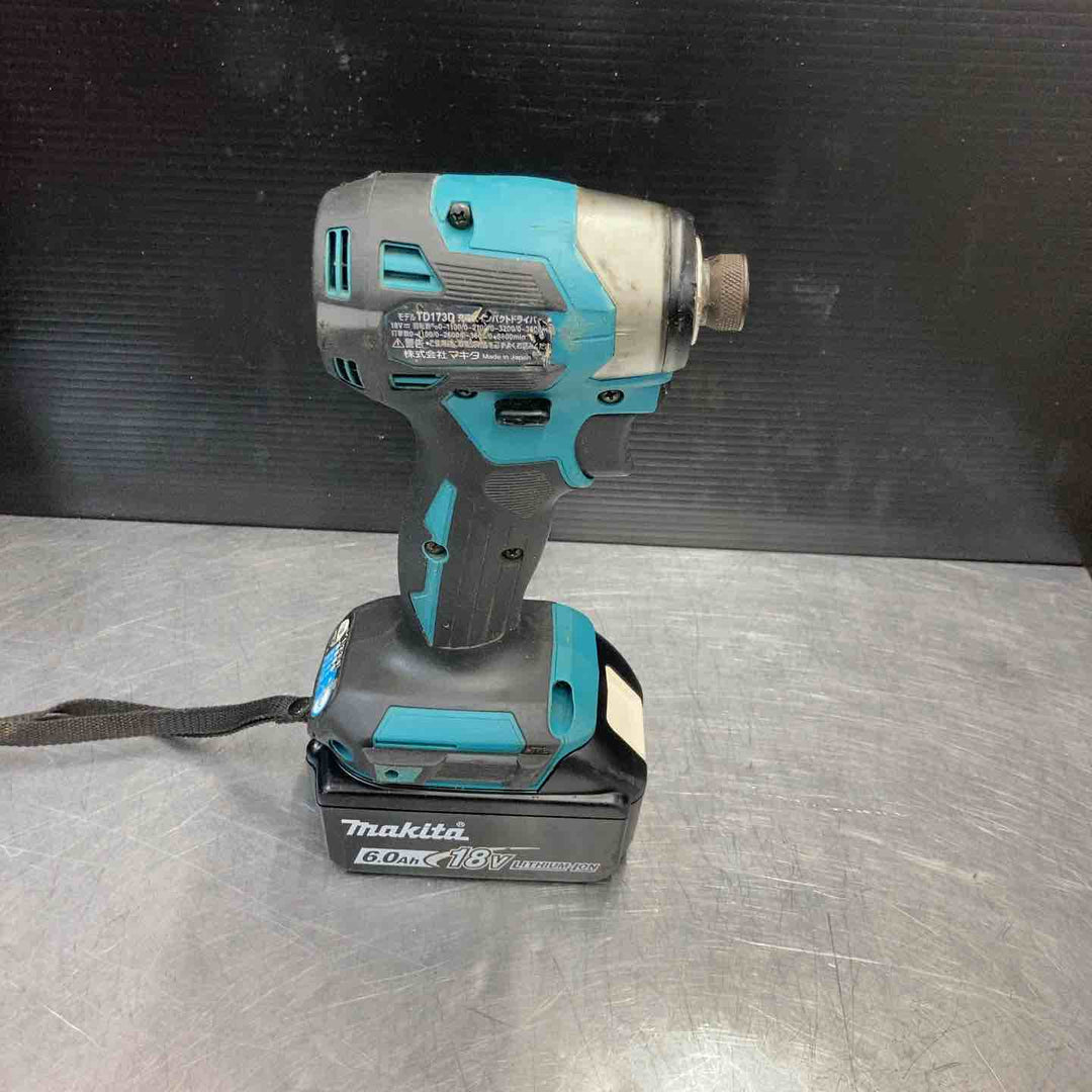 【中古品】 マキタ(makita) コードレスインパクトドライバー TD173DRGX フルセット品 18V 【東大和店】