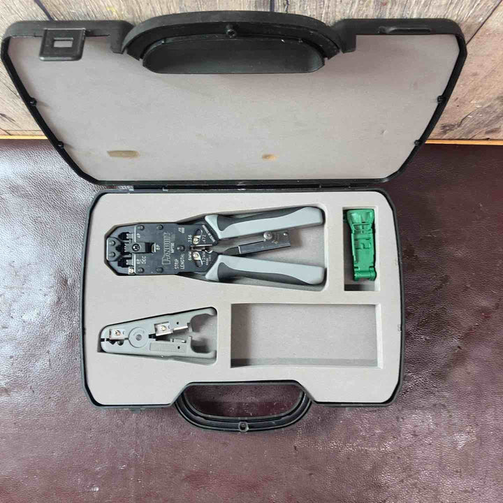 【中古品】パンドウイット モジュラプラグ圧着工具 マルチタイプ ケース付キット MPT5E-KIT【東大和店】