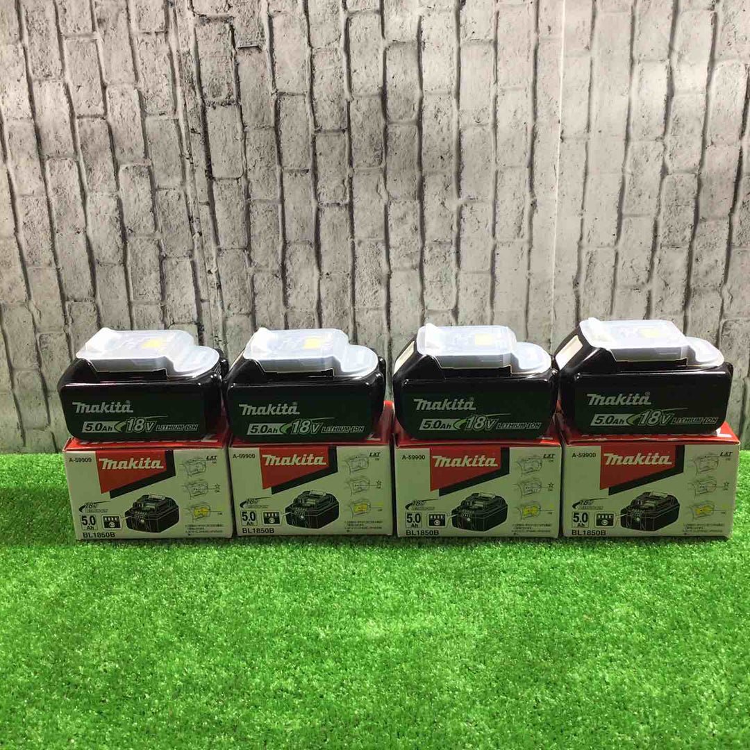 【まとめ売り】★マキタ(makita) リチウムイオンバッテリー BL1850B　4個セット【川口店】