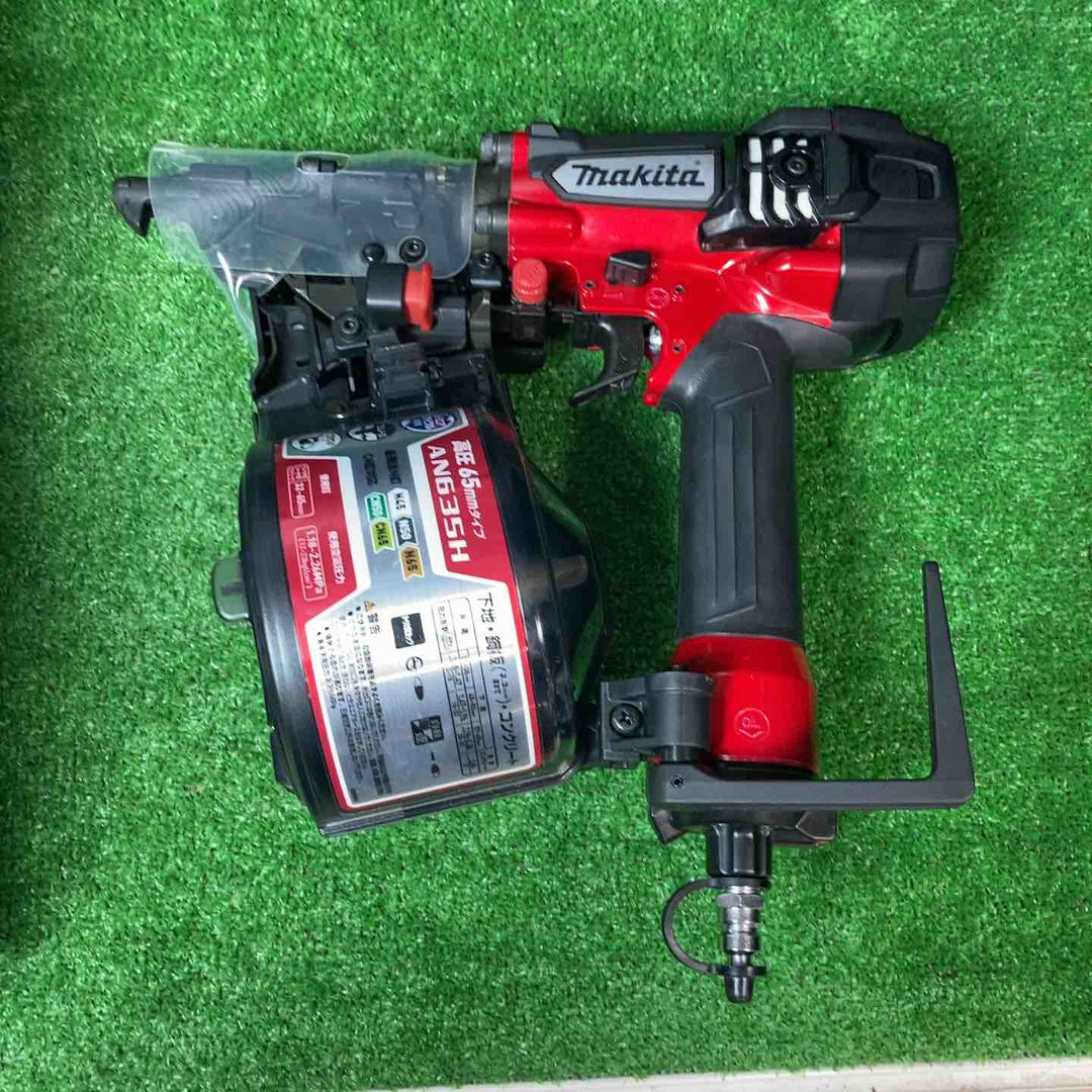 【美品】★マキタ(makita) 高圧エア釘打ち機 AN635H 未使用品(試し打ち済み)、保管汚れ有り【岩槻店】