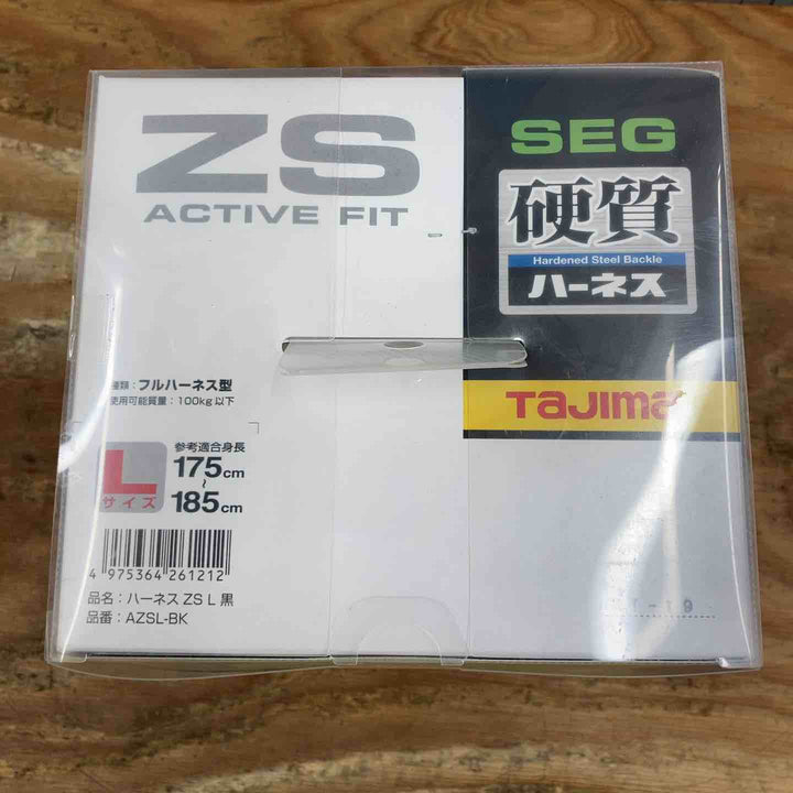 □タジマ(Tajima) ハーネスZS 黒 Lサイズ AZSL-BK 未開封品【柏店】