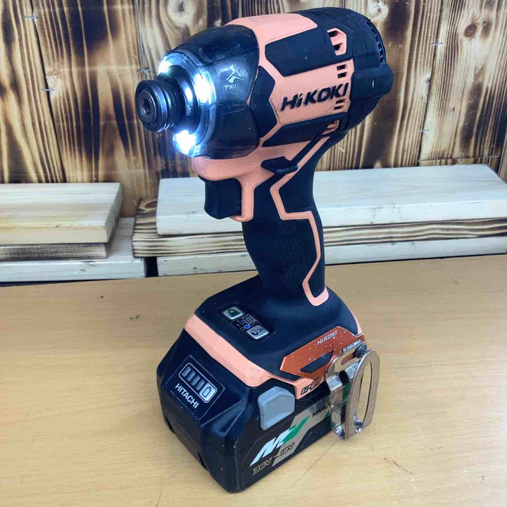 ◇ハイコーキ(HIKOKI※旧:日立工機) コードレスインパクトドライバ WH36DC(NN)(CS) 限定色【越谷店】