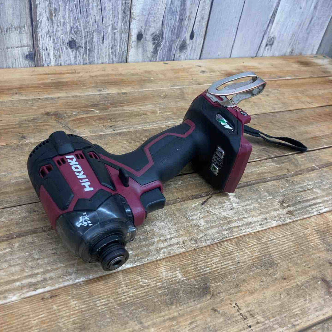 【中古品】 ハイコーキ(HIKOKI ※旧:日立工機) コードレスインパクトドライバー WH36DC(NNR) 36V 【東大和店】