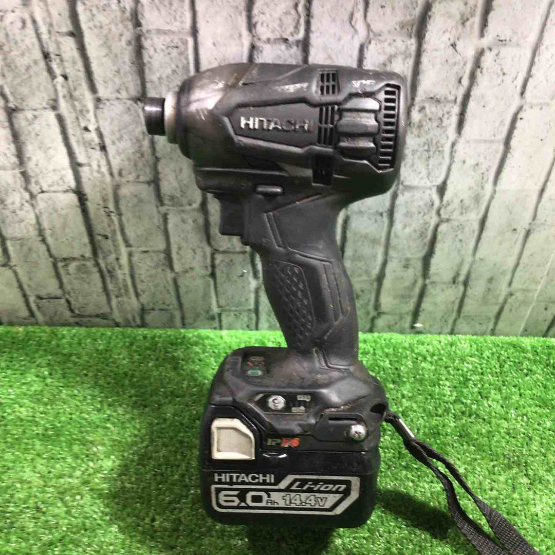 日立 コードレスインパクトドライバ WH14DDL2(LYCK)(B)【川口店】