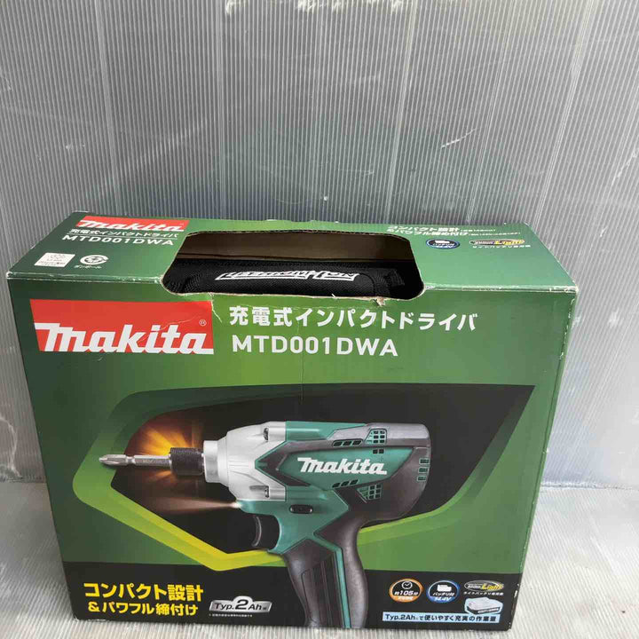 マキタ makita 14.4V 充電式インパクトドライバ MTD001DWA【草加店】