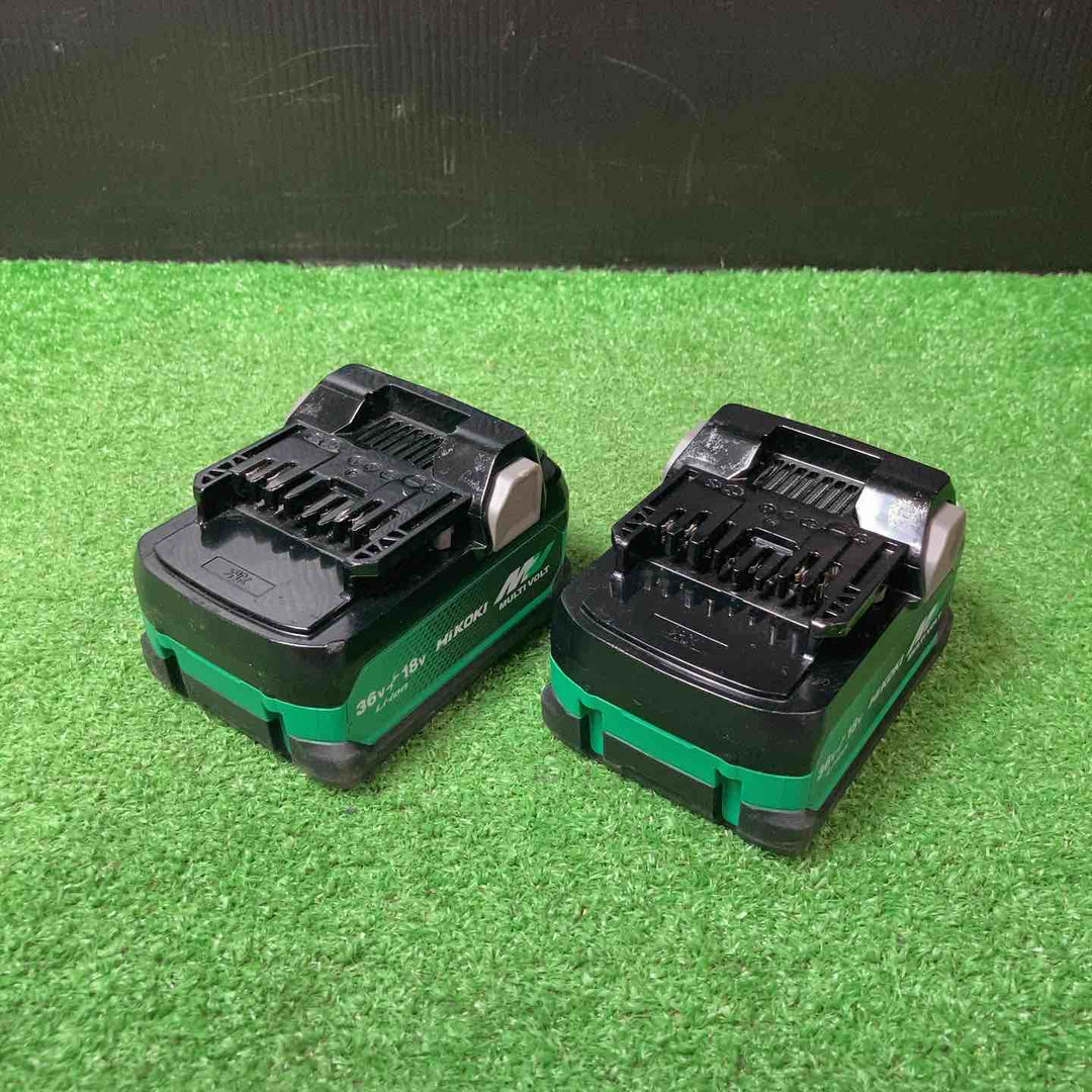 【美品】★ハイコーキ(HIKOKI ※旧:日立工機) コードレスマルノコ C3606DB(2XPSZ) ◇黒鯱付き♪【岩槻店】