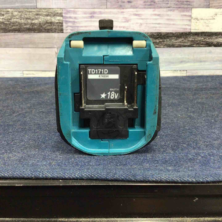 ★マキタ(makita) コードレスインパクトドライバー TD171DZ【八潮店】