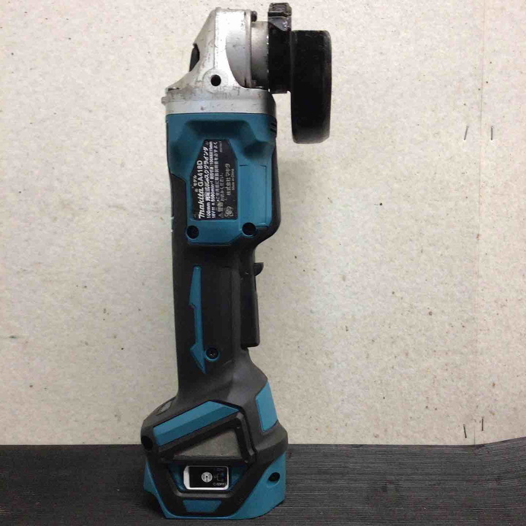 ★マキタ(makita) 100mmコードレスディスクグラインダ GA418DZ【町田店】