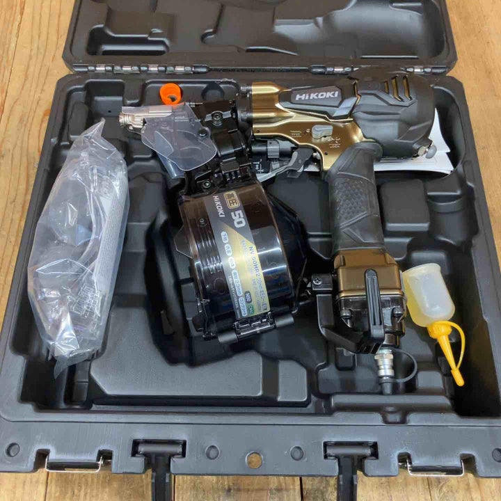 ★ハイコーキ(HIKOKI ※旧:日立工機) 高圧エア釘打ち機 NV50HR2(S)【所沢店】