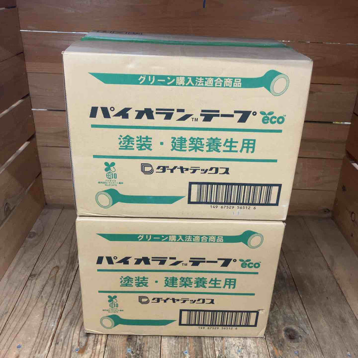 【未使用未開封】ダイヤテックス パイオランテープ グリーン Y-09-GR 50m/m×25ｍ 1箱30巻入×2箱【所沢店】