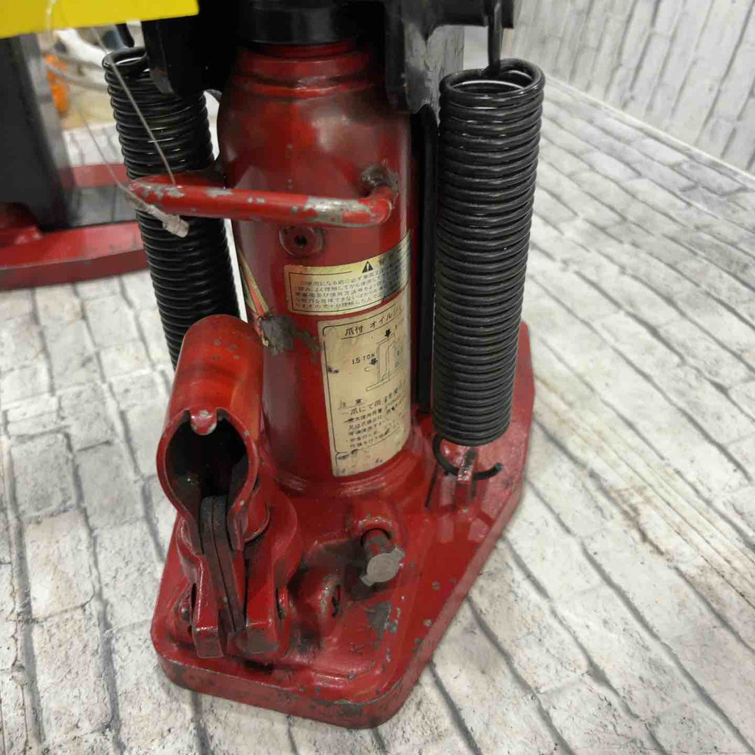 MASADA マサダ製作所 爪付油圧ジャッキ 爪部1.5t 頭部5t MHC-1.5SL【川口店】