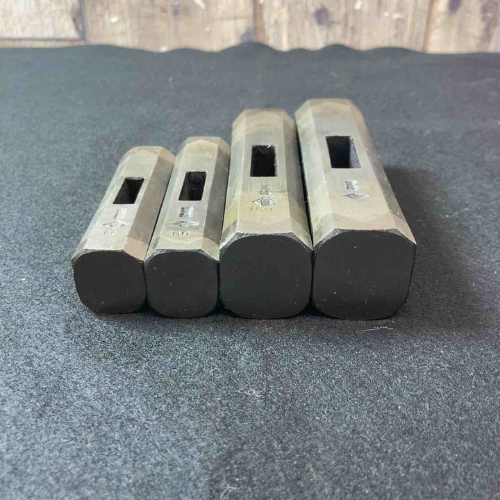 【未使用(店頭展示品)】玄翁(玄能)菱貫 60・80・100・120(匁) 4本まとめ 総重量：1.69Kg【東大和店】