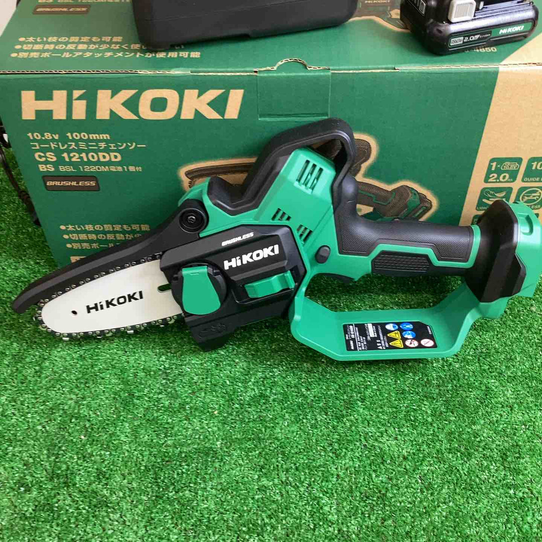 ★ハイコーキ(HIKOKI ※旧:日立工機) コードレスチェンソー CS1210DD(BS)【越谷店】