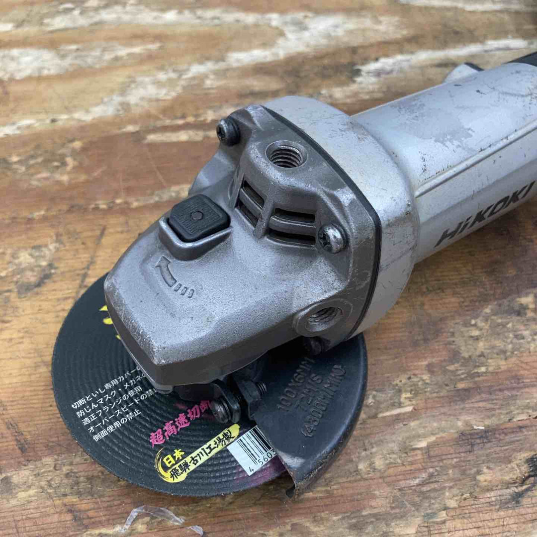 【中古品】◇HiKOKI(ハイコーキ) 100mm ディスクグラインダー G10SHA【柏店】