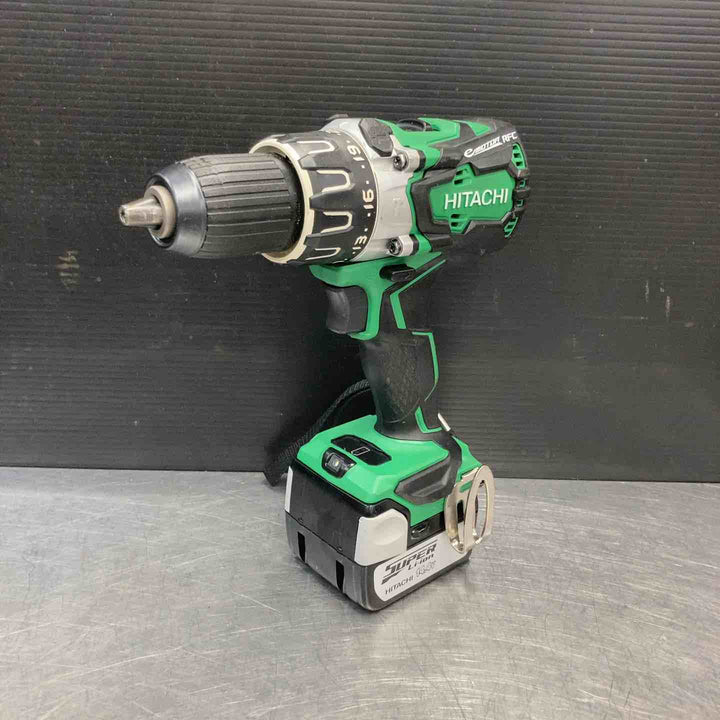 【中古品】 ハイコーキ(HIKOKI ※旧:日立工機) コードレス振動ドリルドライバー DV14DBL2(NN) バッテリー付き 【東大和店】