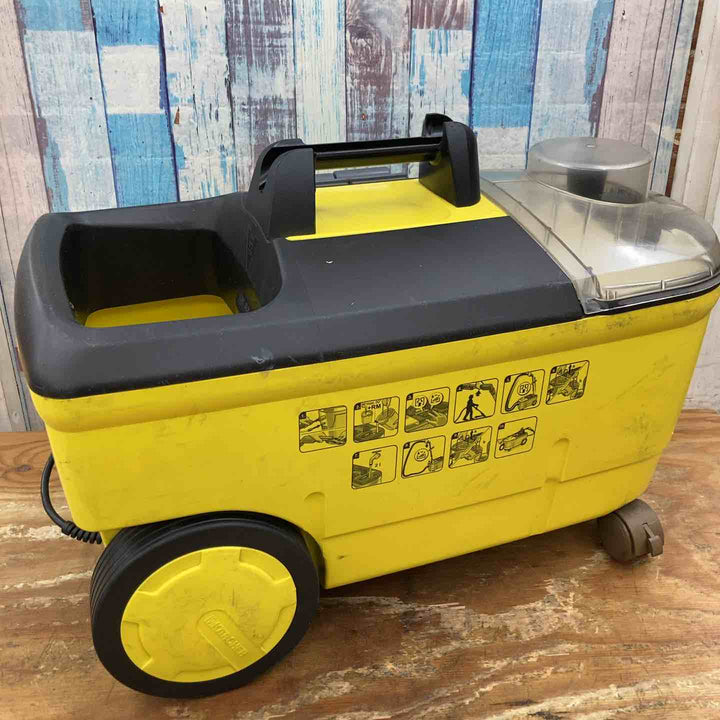 【中古品】◇ケルヒャー(Karcher) 業務用 カーペットリンスクリーナー Puzzi 100 プッツィ ノズル2種付き【柏店】