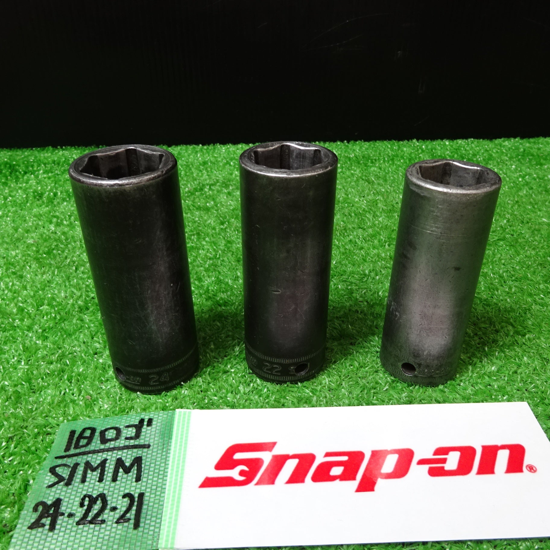 スナップオン/Snap-on 1/2sq ディープインパクトソケット 6個セット SIMMシリーズ 一部旧ロゴ【岩槻店】