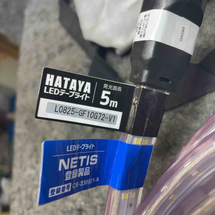 ハタヤ(HATAYA) LEDテープライト 5m セット 両面発光タイプ LTP-5DS【桶川店】
