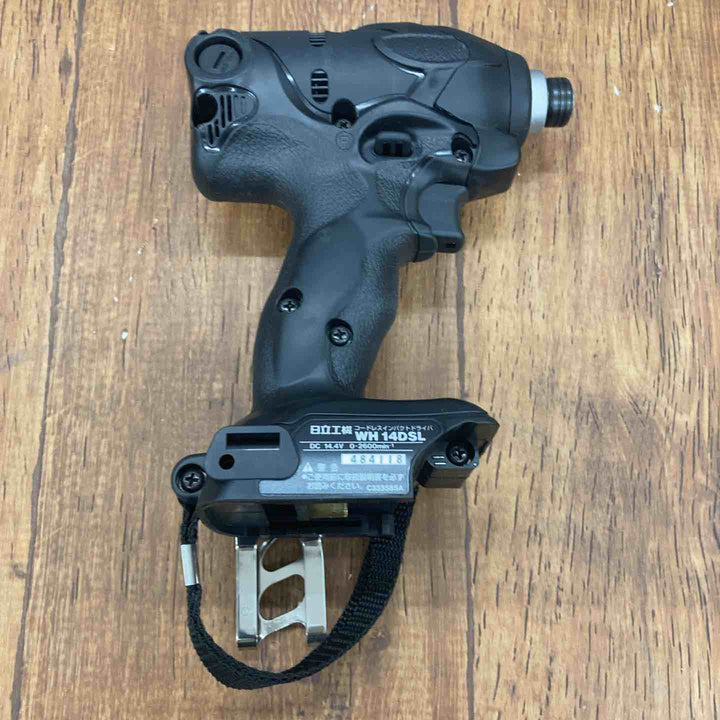 ◇ハイコーキ(HIKOKI ※旧:日立工機) コードレスインパクトドライバ ストロングブラック WH14DSL(2SLCK)(B)【所沢店】