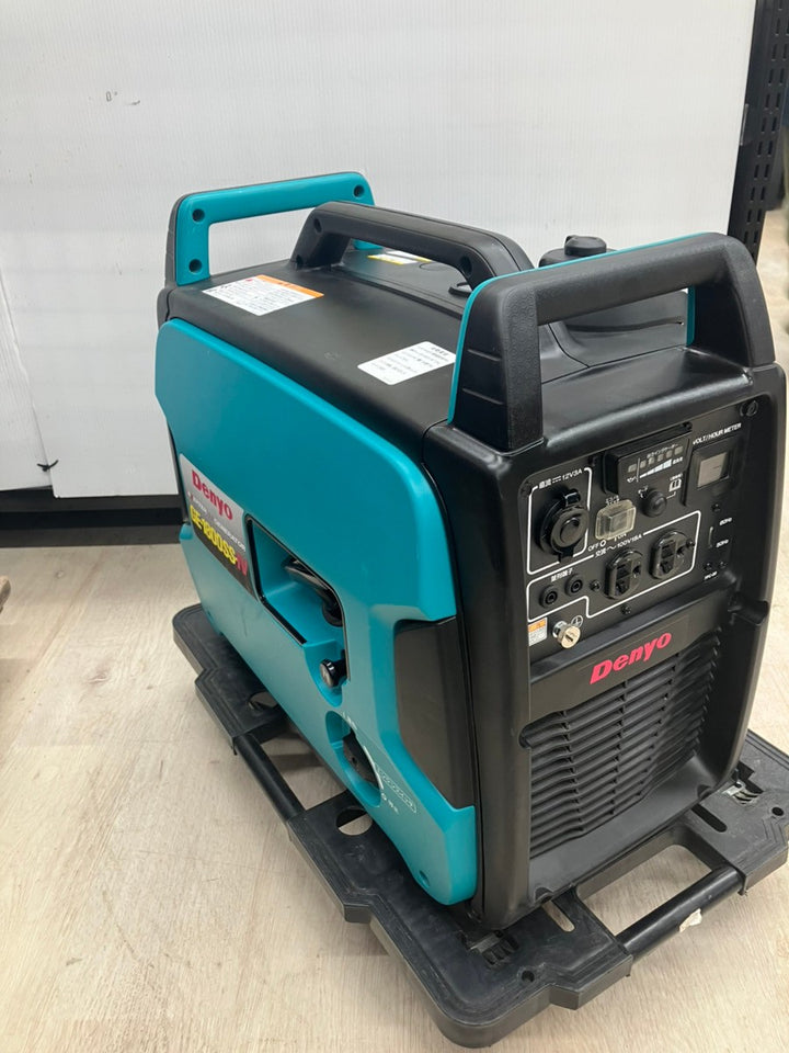 【店頭受取り限定】★デンヨー(Denyo) インバーター発電機 GE-1800SS-IV 1.8kVA 動作確認済み　稼働時間 33時間【川越店】