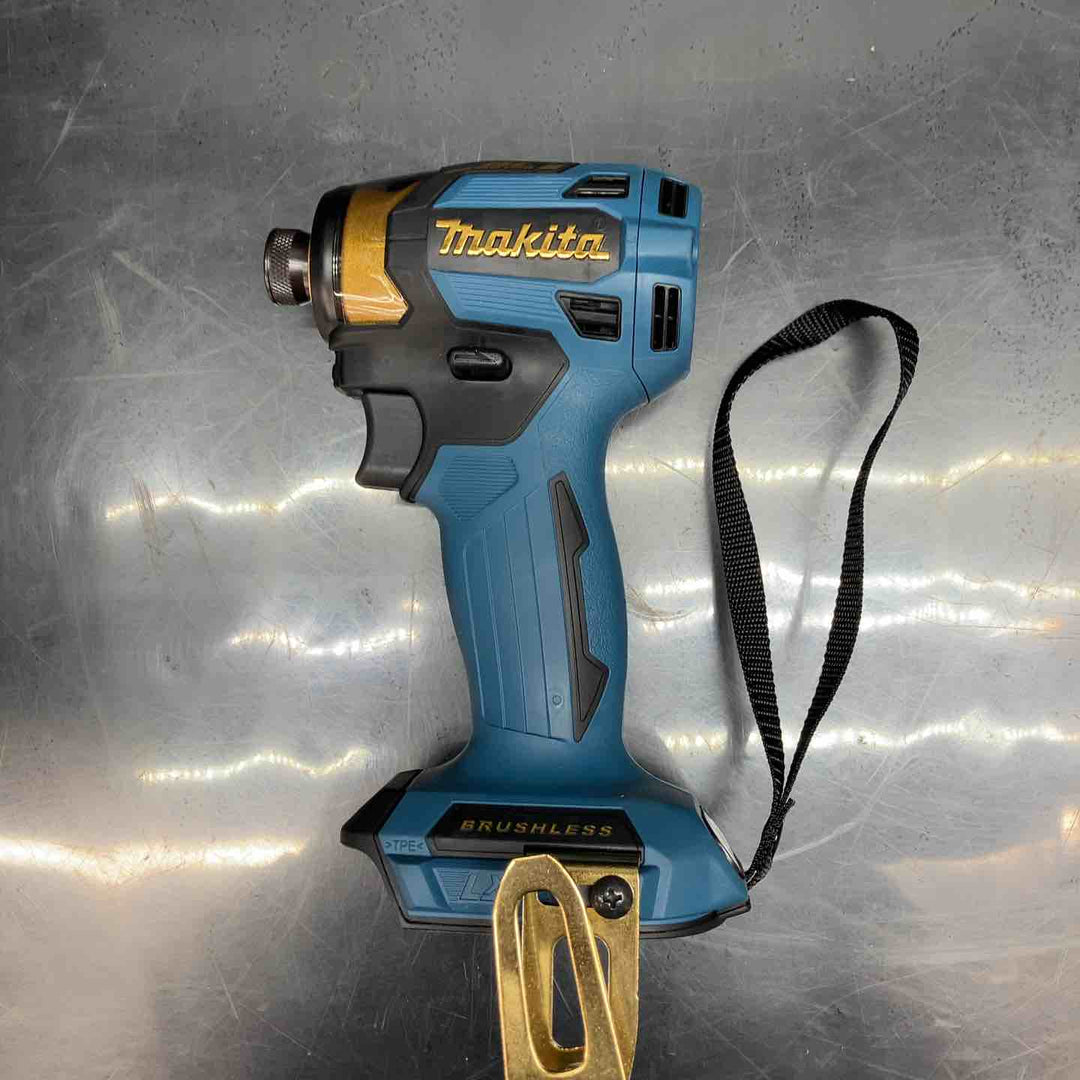 マキタ(makita) コードレスインパクトドライバー TD173DZPB LXT20周年記念限定カラー プレミアムブルー 本体+ケース【川越店】